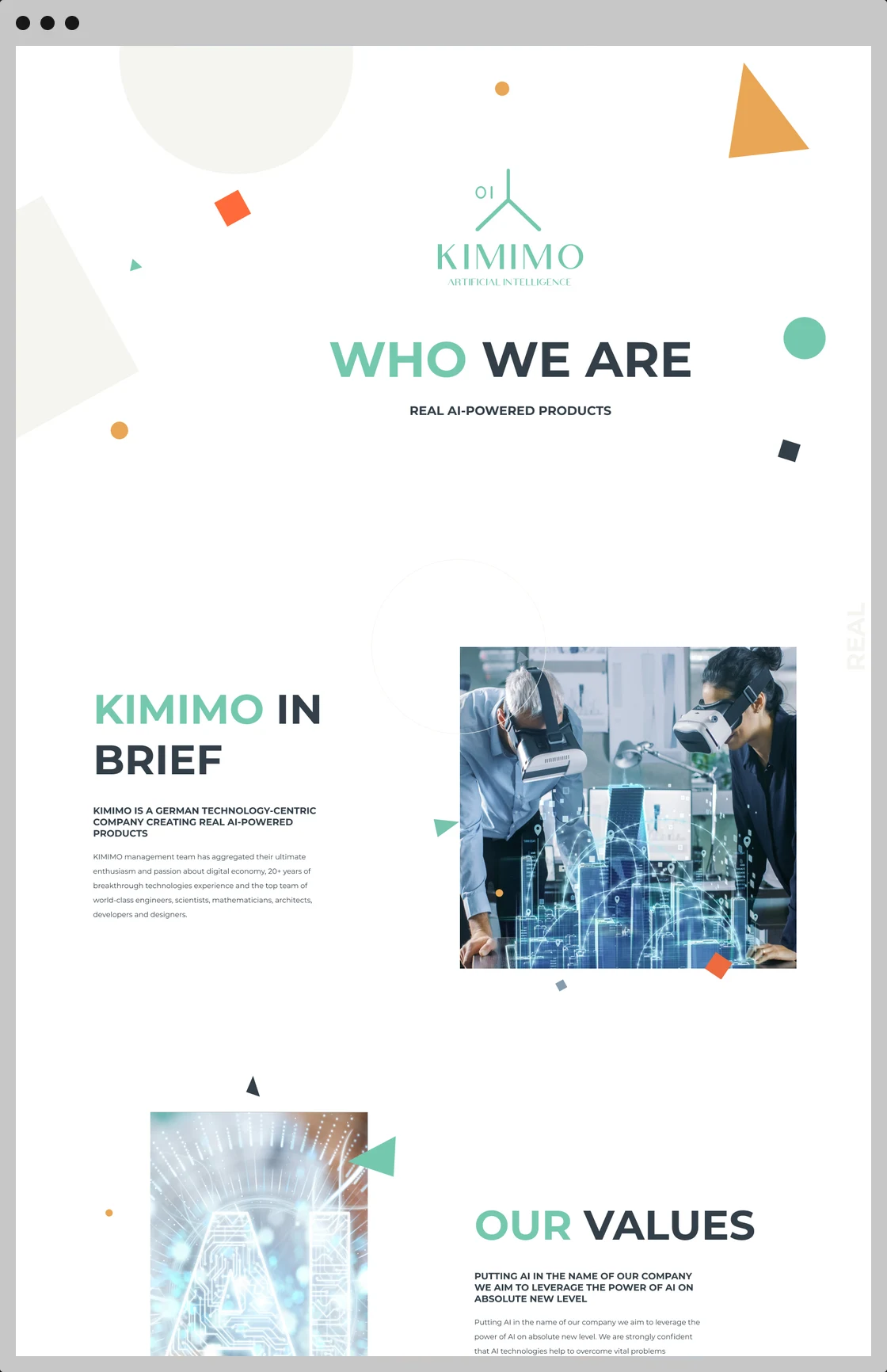 KIMIMO: о компании