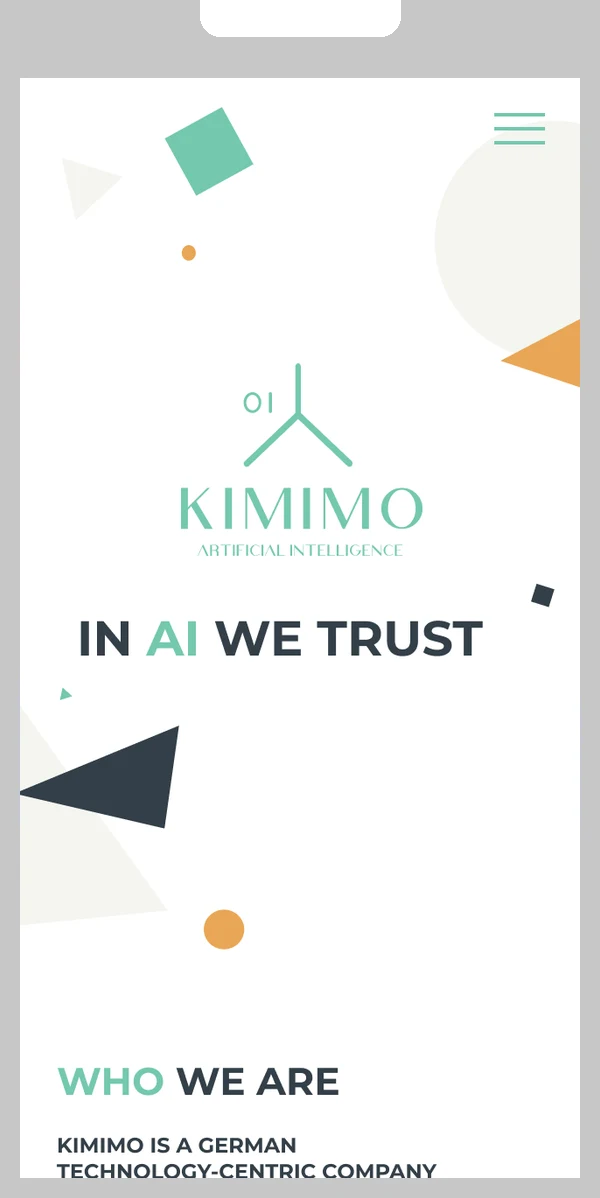 KIMIMO: мобильная версия